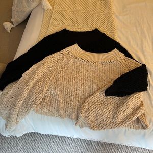 Free people sweaters. Bundle of 2